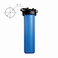 Фильтр магистральный для холодной воды 20" ВВ (Биг Блю) синий, подключение 1"(Ду25)