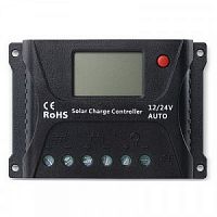 Контроллер заряда для солнечных батарей SRNE SR-HP2410 10A, 12V/24V