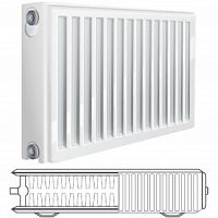 Радиатор панельный Royal Thermo COMPACT C11-500-1000 RAL9016 (боковое подключение)