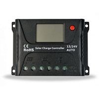 Контроллер заряда для солнечных батарей SRNE SR-HP2430 30A, 12V/24V