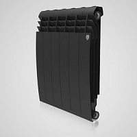 Радиатор Royal Thermo BiLiner -500 new/Noir Sable, биметалл, черный 12 секций