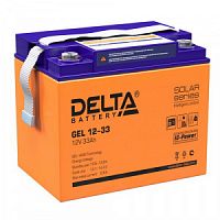 Аккумуляторная батарея Delta Gel 12-33 12 Вольт, 33 Ач, GEL 