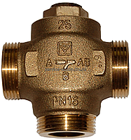 Клапан трехходовой смесительный 1 1/4" HERZ Teplomix DN25 (55*C)