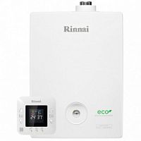 Котел наст. газ. Rinnai BR-UE 36+WiFi (34,9 кВт, закр.к.,ОДНОКОНТУРНЫЙ с пультом WiFi, евродымоход) 