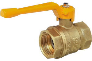 Кран газовый Ду25(1") шаровый, В/В, рычаг Кран газовый Ду25(1") шаровый, В/В, рычаг