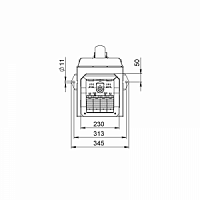 Горелка пеллетная AIR PELLET Ceramic 60 (40-80кВт)