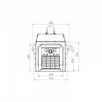 Горелка пеллетная AIR PELLET Ceramic 100 (80-120кВт)