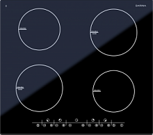 Панель вароч. индукц. DARINA P EI 305B, 4 конфорки,  59х52х6,2см, черный