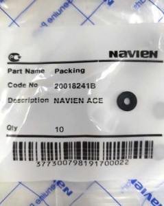 Кольцо уплотнительное к гидроузлу Navien 20018241B Кольцо уплотнительное к гидроузлу Navien 20018241B