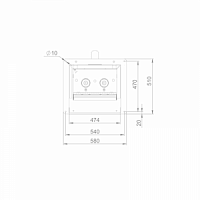 Горелка пеллетная AIR PELLET Ceramic 500 (500кВт)