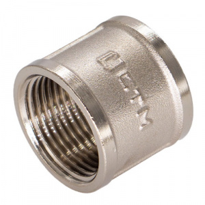Муфта Ду40(1 1/2") никелир. СТМ Муфта Ду40(1 1/2") никелир. СТМ