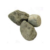 Камни для бани ДУНИТ обвалованный, фракция 70-150мм, коробка 20кг.