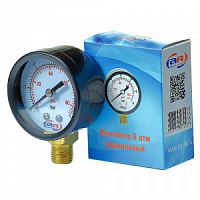 Манометр радиальный для воды 50х1/4" н.р, 6 атм, AR, UNIPUMP, СТМ, VIEIR