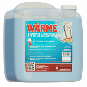 Вода подготовленная котловая Warme Hydro 20кг Вода подготовленная котловая Warme Hydro 20кг