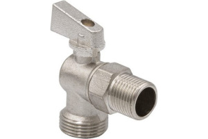 Кран угловой шар. 1/2"х3/4" Н/Н Кран угловой шар. 1/2"х3/4" Н/Н