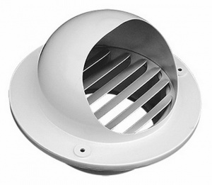 Решетка наружная SHUFT SGW 150 (сталь, эмаль белая) Решетка наружная SHUFT SGW 150 (сталь, эмаль белая)