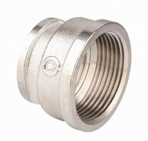Муфта переходная 3/4"х1/2" никелир. GAPPO G2202.0504 Муфта переходная 3/4"х1/2" никелир. GAPPO G2202.0504