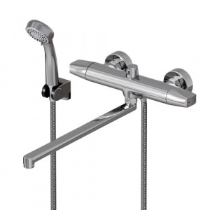 Смеситель для ванны и раковины 1/2 кер. MIXLINE ML39-02 "Органик" (553902) Смеситель для ванны и раковины 1/2 кер. MIXLINE ML39-02 "Органик" (553902)