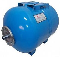 Гидроаккумулятор 50л, синий гориз., присоед.1" Wester WAO, Valfex