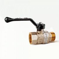 Кран шаровый Ду40(1 1/2") В/Н, рычаг, Ру25, LD Pride 47.303.40