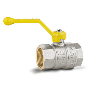 Кран газовый Ду20(3/4") шаровый В/В, рычаг, никелированнный, LD 47.351.20 Кран газовый Ду20(3/4") шаровый В/В, рычаг, никелированнный, LD 47.351.20