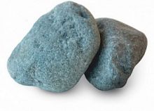 Камни для бани РОДИНГИТ обвалованный, 70-150мм, коробка 20кг.