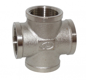 Крестовина Ду15(1/2") никелир. Lavita C 1/2" Крестовина Ду15(1/2") никелир. Lavita C 1/2"