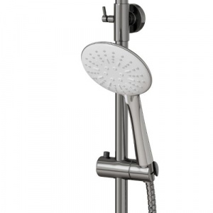 Душевая система 35к MIXLINE ML2415 излив лейка 3 позиции +лейка "Тропический душ" ХРОМ/БЕЛЫЙ (553212 фото 3 Душевая система 35к MIXLINE ML2415 излив лейка 3 позиции +лейка "Тропический душ" ХРОМ/БЕЛЫЙ (553212 фото 3