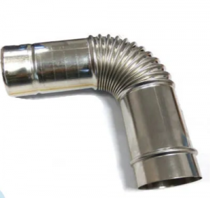 Колено/отвод/угол дымохода L-обр. Ду-75. угол 90 гр. (Rinnai 498900093) Колено/отвод/угол дымохода L-обр. Ду-75. угол 90 гр. (Rinnai 498900093)