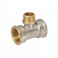 Тройник переходной 3/4''х1/2''х3/4'' В/Н/В никелир. СТМ (CRT34M12)