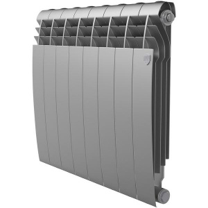 Радиатор биметаллический Royal Thermo BiLiner 500 /Silver Satin серый, 8 секций фото 2 Радиатор биметаллический Royal Thermo BiLiner 500 /Silver Satin серый, 8 секций фото 2