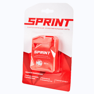Нить сантехн. для герметизации резьбы "Sprint" 50м бокс+50м катушка, блистер фото 2 Нить сантехн. для герметизации резьбы "Sprint" 50м бокс+50м катушка, блистер фото 2